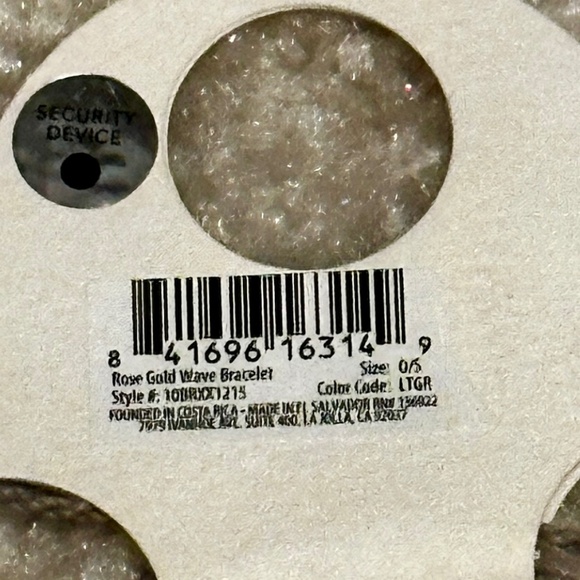 Pure Vida Rose Gold Wave Bracelet - Picture 3 of 3